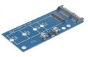 Adapter GEMBIRD EE18-M2S3PCB-01 (1.8" - M.2 ; kolor niebieski)