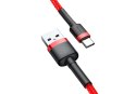 BASEUS KABEL USB- USB-C CATKLF-C09 2M CZERWONY