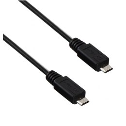 Kabel Akyga AK-USB-17 (Micro USB M - Micro USB M; 0,6m; kolor czarny)