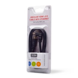 Kabel SAVIO CL-109 (HDMI M - HDMI M; 3m; kolor czarny)