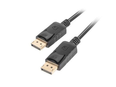 LANBERG KABEL DISPLAYPORT M/M 0.5M 4K (V1.2, 19PIN, CZARNY) CA-DPDP-10CC-0005-BK