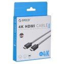 ORICO KABEL HDMI 2.0, 4K@60HZ, 3M, OPLOT