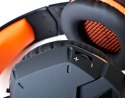 Słuchawki gamingowe REAL-EL GDX-7700 SURROUND 7.1 (black-orange, z wbudowanym mikrofonem)