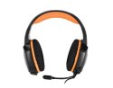 Słuchawki gamingowe REAL-EL GDX-7700 SURROUND 7.1 (black-orange, z wbudowanym mikrofonem)