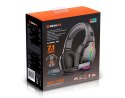 Słuchawki gamingowe REAL-EL GDX-7780 SURROUND 7.1 (black, RGB, z wbudowanym mikrofonem)