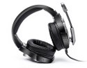 Słuchawki gamingowe REAL-EL GDX-7780 SURROUND 7.1 (black, RGB, z wbudowanym mikrofonem)