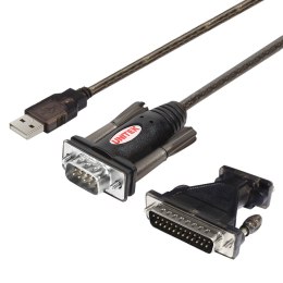 UNITEK ADAPTER KONW. USB 1XRS-232 DB9F/DB25M