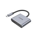 UNITEK ADAPTER USB-C - HDMI 2.0,VGA FHD, V1126A