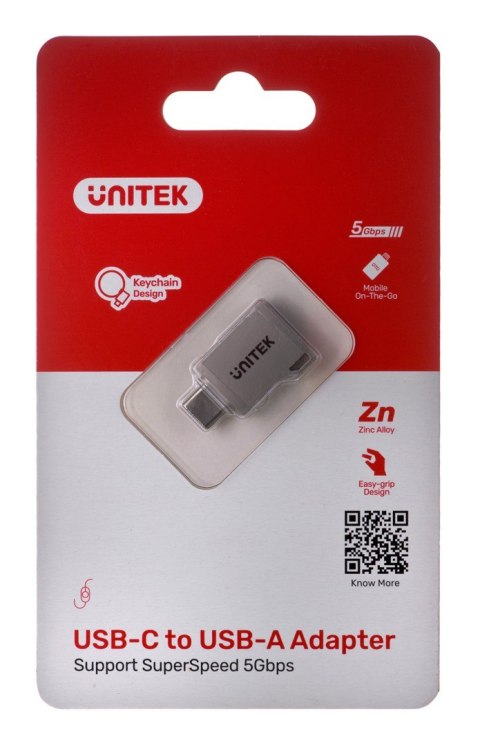 UNITEK ADAPTER USB-C-USB-A 3.1 GEN1, M/F, A1025GNI