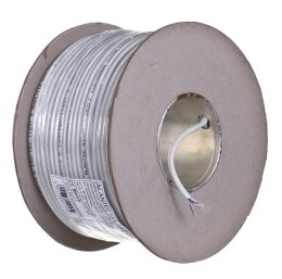 ALANTEC UTP linka 4x2x26AWG kat.5e PVC 100m szara - 100% MIEDŹ -