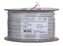 ALANTEC UTP linka 4x2x26AWG kat.5e PVC 100m szara - 100% MIEDŹ -