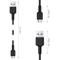 AUKEY CB-CA2 OEM KABEL USB-C QC 2M 3A 60W NYLON