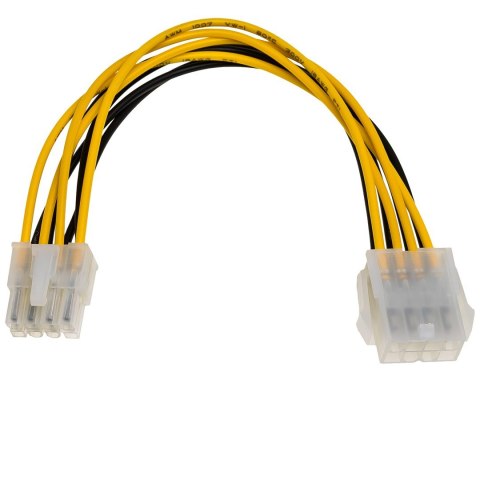 Kabel Akyga AK-CA-08 (EPS 8-Pin F - EPS 8-Pin M; 0,20m; wielokolorowy)