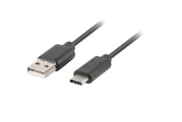 Kabel Lanberg QC 3.0 CA-USBO-20CU-0005-BK (USB 2.0 typu A - USB typu C ; 0,50m; kolor czarny)