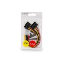 Kabel SAVIO AK-13 (Molex 4-pin M - SATA F; 0,18m)