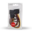 Kabel SAVIO AK-17 (SATA M - SATA F; 0,18m)