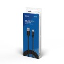 Kabel SAVIO CL-129 (USB typu C - USB 2.0 typu A ; 2m; kolor czarny)