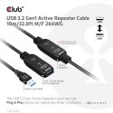 Kabel USB Club3D CAC-1405 (USB 3.2 Gen1 Active Repeater Cable 10m)