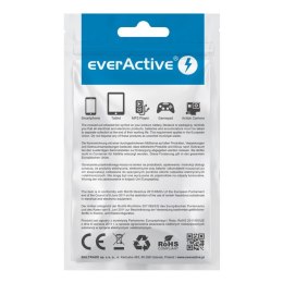 Kabel zasilający everActive CBS-1CB (USB - USB typu C ; 1m; kolor czarny)