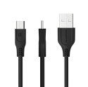 SOMOSTEL KABEL USB MICRO 3.1A CZARNY 3100MAH QUICK CHARGER QC 3.0 1.2M POWERLINE SMS-BT01 BLACK