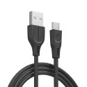 SOMOSTEL KABEL USB MICRO 3.1A CZARNY 3100MAH QUICK CHARGER QC 3.0 1.2M POWERLINE SMS-BT01 BLACK