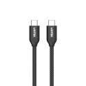 UNITEK KABEL USB-C - USB-C, PD 100W, C14059BK