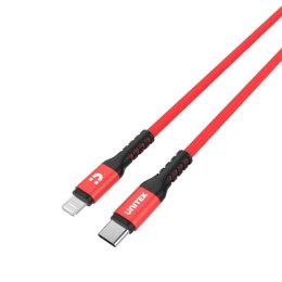 UNITEK PRZEWÓD LIGHTNING USB C 1M MFI PRO, C14060RD