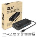 Club 3D CSV-1595 USB GEN1 TYPE-C 7-IN-1 HUB WITH 2XHDMI, 2USB GEN1 TYPE-A, 1 RJ45, 1X3.5MM AUDIO, 1XUSB GEN1 TYPE-C 100W FEMALE 