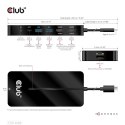 Club 3D CSV-1595 USB GEN1 TYPE-C 7-IN-1 HUB WITH 2XHDMI, 2USB GEN1 TYPE-A, 1 RJ45, 1X3.5MM AUDIO, 1XUSB GEN1 TYPE-C 100W FEMALE 