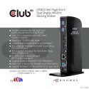 Stacja dokująca Club3D CSV-1460 (SenseVision Dual Display 4K USB 3.0)