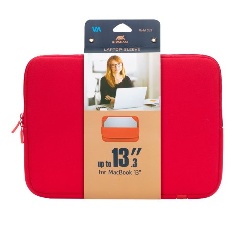 RIVACASE ETUI NA LAPTOP 12,9-13,3" ANTISHOCK, CZERWONE, NEOPRENOWE