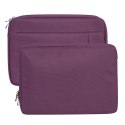 RIVACASE ETUI NA LAPTOP 13,3" CENTRAL, FIOLETOWE, Z POLIESTRU