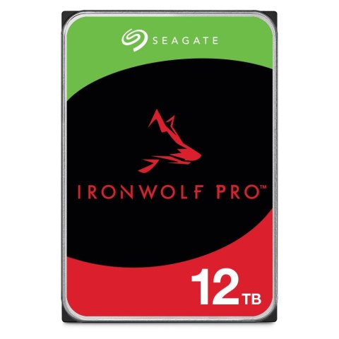 Dysk HDD Seagate IronWolf Pro ST12000NE0008 (12 TB ; 3.5"; 256 MB; 7200 obr/min)