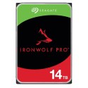 Dysk HDD Seagate IronWolf Pro ST14000NE0008 (14 TB; 3.5"; SATA III; 256 MB; 7200 obr/min)