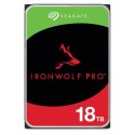 Dysk HDD Seagate IronWolf Pro ST18000NE000 (18 TB ; 3.5"; 256 MB; 7200 obr/min)