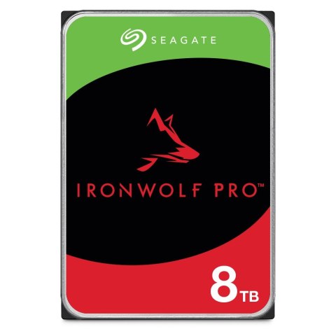 Dysk HDD Seagate IronWolf Pro ST8000NE001 (8 TB ; 3.5"; 256 MB; 7200 obr/min)