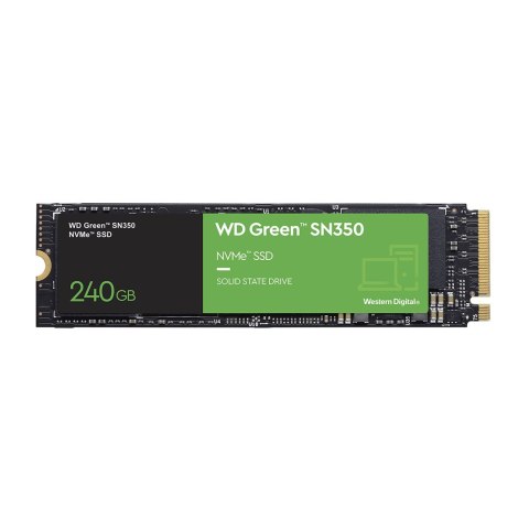 Dysk SSD WD Green SN350 WDS240G2G0C (240 GB ; M.2 ; PCIe NVMe 3.0 x4)