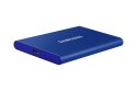 Dysk zewnętrzny SSD Samsung T7 (500GB; USB 3.2; niebieski; MU-PC500H/WW)