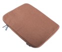 Torba LOGIC Plush FUT-LC-PLUSH-15-BROWN (kolor brązowy)