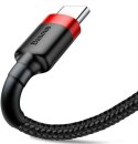 BASEUS KABEL CAFULE 2A 2M (CZERWONO-CZARNY)