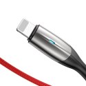 Kabel Baseus CALSP-C09 (USB 2.0 M - Lightning M; 2m; kolor czerwony)