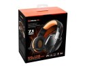 Słuchawki gamingowe REAL-EL GDX-7700 SURROUND 7.1 (black-orange, z wbudowanym mikrofonem)