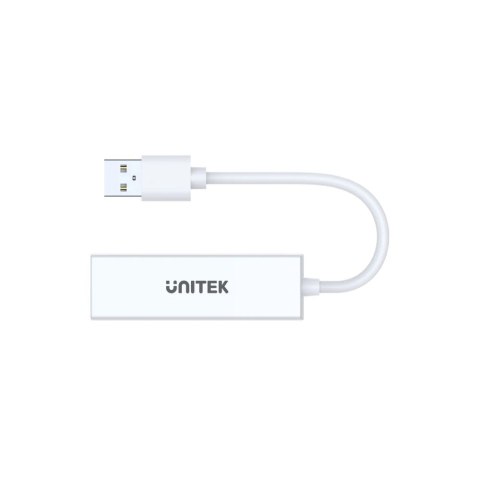 UNITEK ADAPTER USB-A RJ45, ETHERNET 100MBPS, BIAŁY