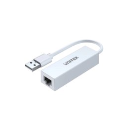 UNITEK ADAPTER USB-A RJ45, ETHERNET 100MBPS, BIAŁY