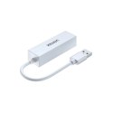 UNITEK ADAPTER USB-A RJ45, ETHERNET 100MBPS, BIAŁY