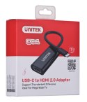 UNITEK ADPATER USB-C - HDMI 2.0, 4K 60HZ, M/F