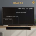 CLAROC KABEL HDMI ŚWIATŁOWODOWY AOC 2.0, 4K, 20M