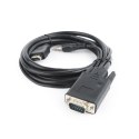 Kabel GEMBIRD CC-DP-HDMI-5M (HDMI M - DisplayPort M; 5m; kolor czarny)