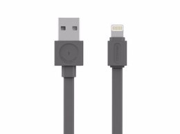 Kabel allocacoc USBcable Lightning Flat 10451GY/LGHTBC (USB 2.0 typu A - Lightning ; kolor szary)