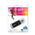 Pendrive Silicon Power Ultima II M01 32GB USB 2.0 kolor czarny ALU (SP032GBUF2M01V1K)